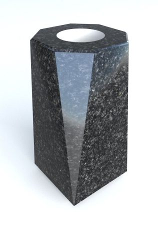 Ваза гранитная 07
