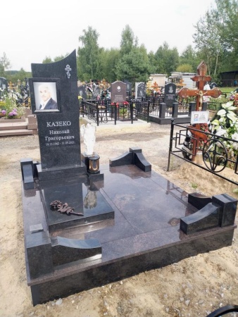 Фото на керамике Овалы