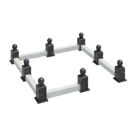 Цоколь гранитный 005