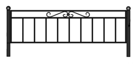 Кованая ограда 109