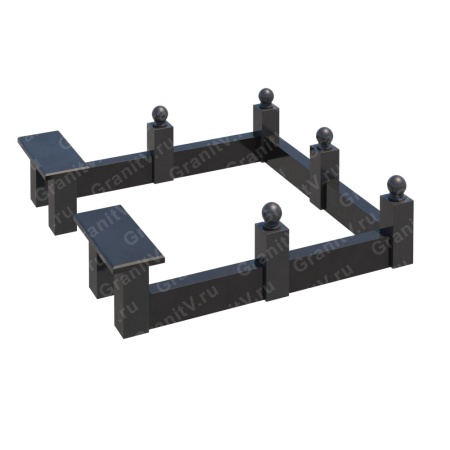 Цоколь гранитный 029