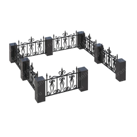 Цоколь гранитный 041